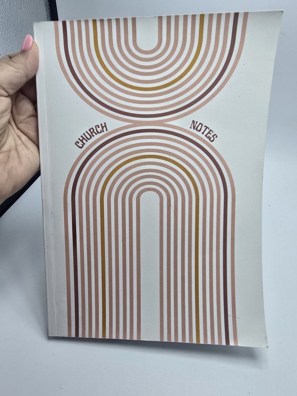 Sermon Notes Journal: Floral Religious Weekly Church Notes Reflection and Prayer